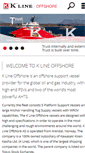 Mobile Screenshot of klineoffshore.no